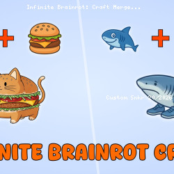 Infinite Brainrot: Craft Merge