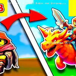 Battle of Knights: Robby and Dragons