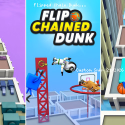 Flipped Chain Dunk