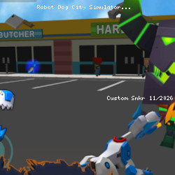 Robot Dog City Simulator